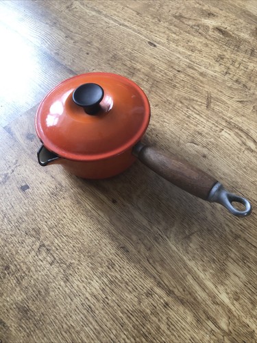 Vintage creuset orange milk - le,