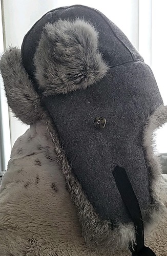 Mad bomber hat trapper fitted - bomber,