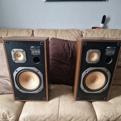 Jvc vintage speaker pair - s-40,