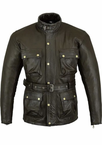 Men brown motorcycle - men’s,