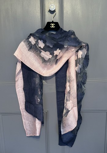 Ladies scarf blue - scarf,