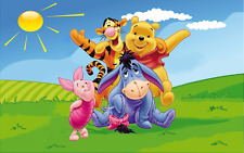 Winnie the Pooh Wall Sticker 3D Vinyl Decal Kids Room Nursery Decor Mural Art