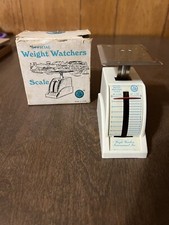 Vintage 1968 WEIGHT WATCHERS Official WW Food Scale made in USA Carlstadt Nj Box