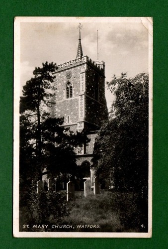 073205 postcard watford - ,