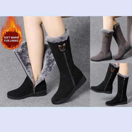 Mid calf boots - calf,