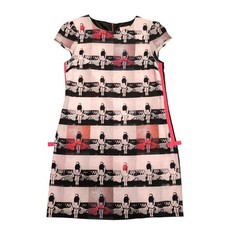 Ted Baker Rowzey Black Pink Tunic Dress Size 3, UK12