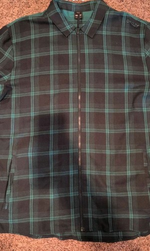 Oakley men 2xl flannel zip - men’s,