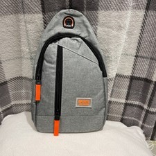 Across The Body Bag New Grey With Pockets Ideal For Children