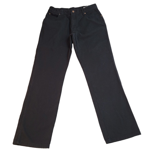 Wrangler denim jeans black - wrangler,