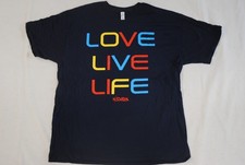 N-DUBZ LOVE LIVE LIFE LOGO T SHIRT NEW OFFICIAL GROUP BAND TULISA HIP HOP RARE