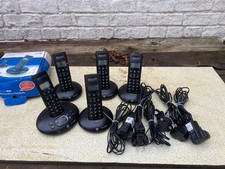 BT Graphite 1100 1500 Digital  5 x Cordless Phone Telephones Handsets