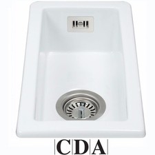 Cda ceramic bowl - cda, white