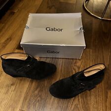 Gabor Sacchetto Black suede