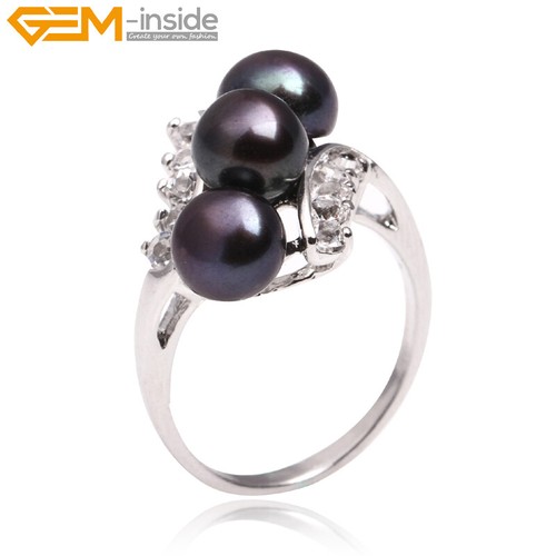 Natural 7mm freshwater pearl - 6-7mm,