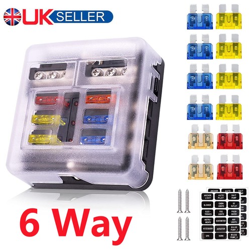Way blade fuse box - box, block