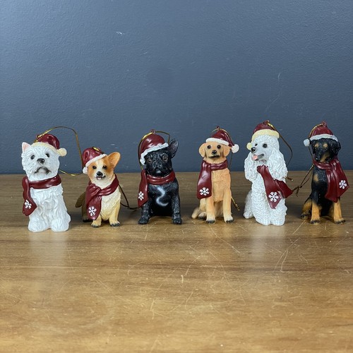 Christmas puppies ornament - christmas,