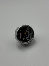 PCP Air Rifle Compatible 25mm Diameter Pressure Gauge & Seal 1/8" BSPP 300Bar UK