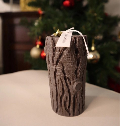 Yule log candle - yule,