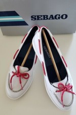 New Sebago Calypso Bow white