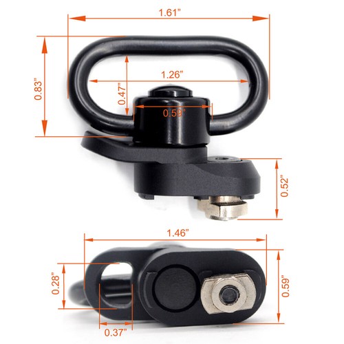 Qd sling swivel strap - qd,
