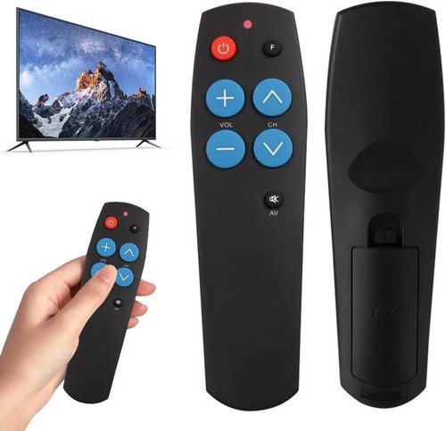 Big button remote control - button, tv