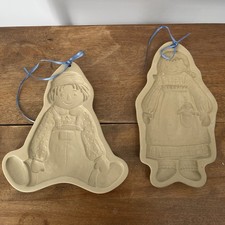 VTG Brown Bag Cookie Art Rag
