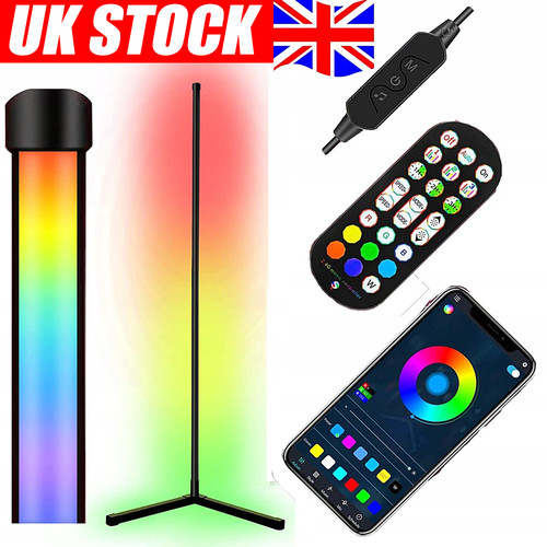 Rgb corner floor lamps modern - floor,
