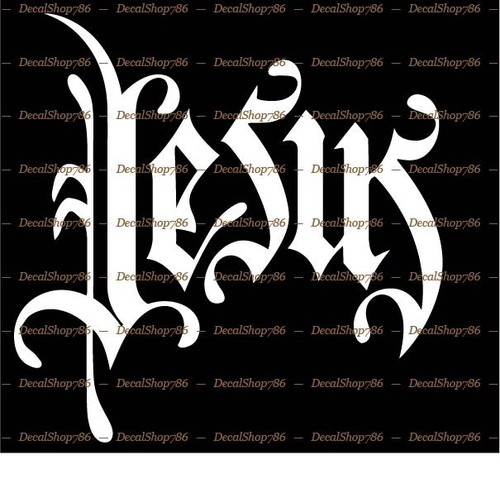 Jesus christian font - jesus,