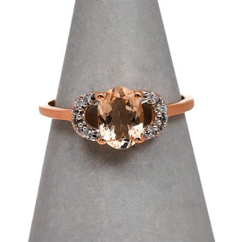 Spre owned 9ct rose - 9ct, oval