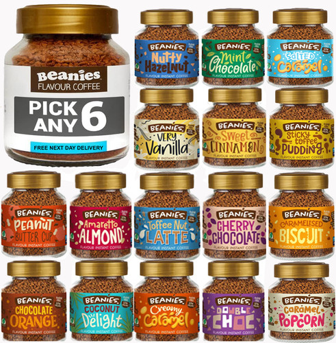 Beanies flavoured instant - 6x,