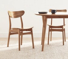 West Elm Cafe x 2 Wooden Oak