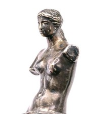 Venus de Milo Silvered Bronze
