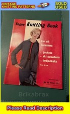 Vogue Knitting Book No 55 Clothing Knitting Pattern 1950s Vintage Book SOLD USED