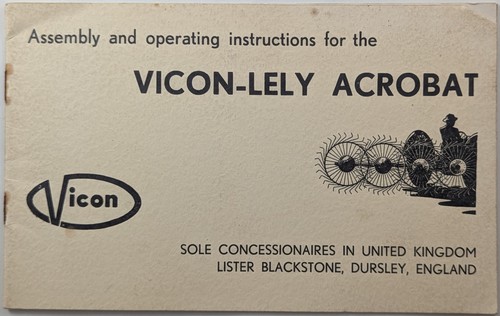 Original vicon lely - original, acrobat