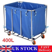 Commercial Laundry Cart with