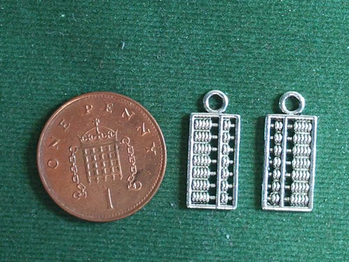 Abacus charms antique - charms,