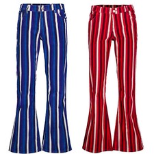 NEW MENS RETRO 60s 70s Striped