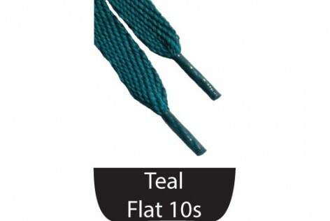 10mm wide flat - 10mm, shoelaces