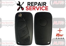 Repair Service Alfa Romeo 147, GT 3 Button Flip Remote Key Fob