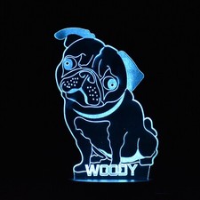 Dog Night Light | Personalised