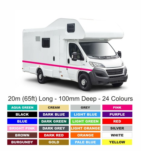 Pink stripe sticker - sticker, (65ft)