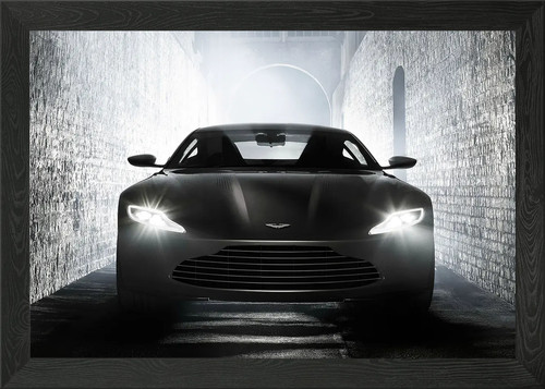 Aston martin db10 framed wall - martin,