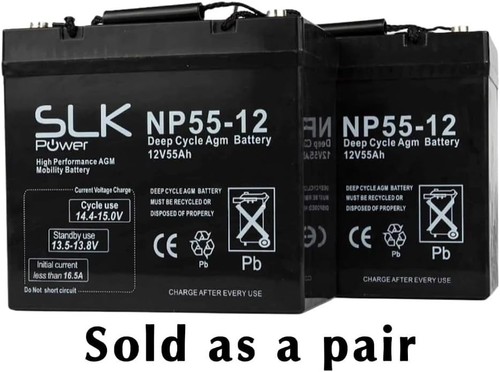 12v reconditioned 55ah - ,