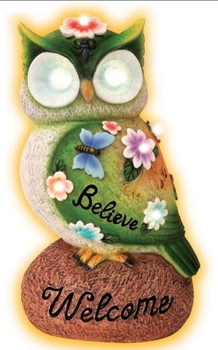 Garden owl stone - owl,