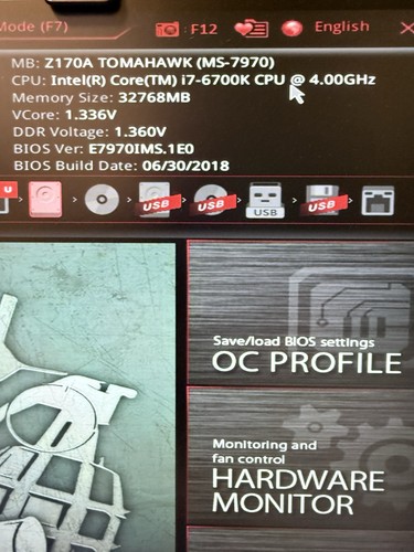 Msi z170a tomahawk - msi,
