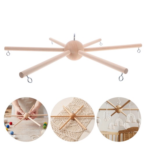 2pcs wooden nursery mobile - 2pcs,