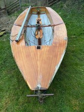 Lovely Wooden Solo Sailing
