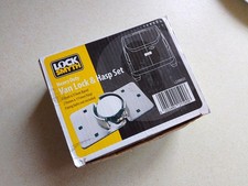 Heavy-Duty Van Door Lock & Hasp (2 Keys)