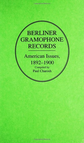 Berliner gramophone records - berliner,