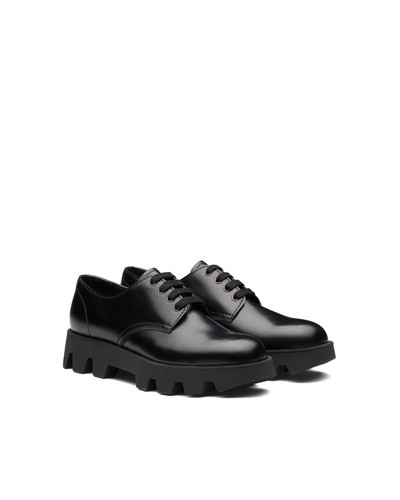 Prada brushed leather - brushed, lace